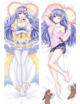 180cm DATE A LIVE Dakimakura Kahepoolne kallistav kehapadjap&uuml;&uuml;r Otaku voodipesu padjakatted Anime Izayoi Miku padjakate 40x120cm Peach Skin