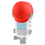 Insta360 X3 PULUZ n&auml;htamatu sukeldumis&uuml;mbrise objektiivikaitse silikoonist kaitsekate must