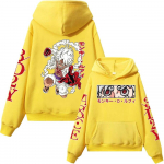 Anime Hoodie Pusad Unisex Naiste Pusad Harajuku Hip Hop T&auml;navar&otilde;ivad Unisex L