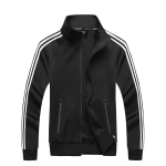 Suured meeste mantlid, 3 triibuline meeste jope, meeste suures suuruses 8xl spordir&otilde;ivad, meeste kapuutsid, suured t&auml;navar&otilde;ivad jakk. XXXXXXXXL black