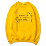 Unisex Hoodie You Do Not Yield Pusad Sarah J Maas Kampsun ACOTAR S&auml;rgid Throne of Glass Tees Unisex Trendikas Esteetilised vabaaja kapuutsid Topid L