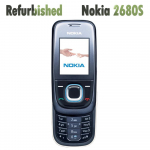 Renoveeritud originaal Nokia 2680 liugtelefon &uuml;he SIM-kaardiga No charger must