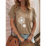 Naiste v&otilde;ilill T-s&auml;rgid Mood R&otilde;ivad Multifilmid Riided 3D Prinditud L&uuml;hikeste varrukatega Kevadsuvi Naiste T-s&auml;rk Graafiline T-s&auml;rk naistele 5XL