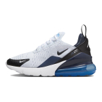 Nike Air Max 270 GS Football Grey Thunder Blue Laste tossud Photo-Blue Black 943345-033 38.5 white