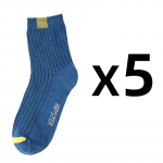 Meeste spordisokid Vabaaja sokid Kodusokid Hingavad ja mugavad puuvillased sokid 5 Pairs