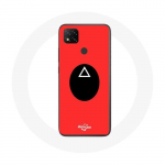 Xiaomi Redmi 9C &uuml;mbris Squid Game kolmnurga mask