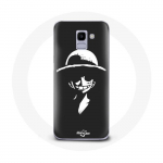 &Uuml;mbris Samsung Galaxy A8 2018 &Uuml;hes t&uuml;kis Manga Luffy Art