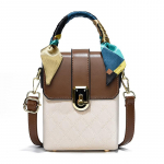 V&auml;ikesed Crossbody kotid Mobiiltelefoni rahakott naistele Kunstnahast &otilde;lakott Rahakott Rahakott Moodne vabaaja minik&auml;ekott naistele valge