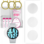 3x apgo h&uuml;drogeelekraani kaitsekile Samsung Galaxy Watch 6 44mm, h&uuml;drogeelkile, positsioneerimiskihiga lihtne paigaldada