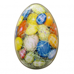 H&auml;id lihav&otilde;ttep&uuml;hi maiuspala munakujuline kommikarp Naljaka j&auml;nku kana mustriga kaasaskantav rauast kunst k&uuml;psisekarp Laste kinkekarp Lihav&otilde;ttepeo teened C