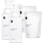 Living Workshop Hand Wash Soap Powder Fragrance Container 520ml x 2p + Refill 400ml x 2p Set, 1 set