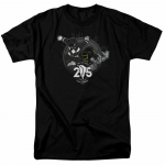 Mighty Morphin Power Rangersi must 25 klassikaline teleri must Unisex T-s&auml;rk S