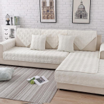 L&uuml;hike pl&uuml;&uuml;sist diivanikate &Uuml;hev&auml;rviline libisemiskindel diivanipadja r&auml;tik elutoam&ouml;&ouml;bli sisekujunduse katted Diivanikatted 70x70cm 1pcs beež