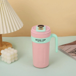 Roostevabast terasest nutikas vaakumtassiga auto meeste ja naiste kohvitass k&auml;epidemega 316, &otilde;pilase kaasaskantav tass Kingitus 450ml