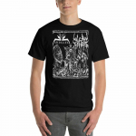 Abigail Vulcan Tyrant Split Sabbat Kesk&ouml;&ouml; Must Thrash Metal Unisex T-s&auml;rk S
