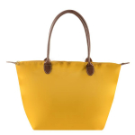 Mood nailonist naiste k&auml;ekotid Br&auml;ndi disainiga &otilde;lakott Vastupidav suure mahutavusega rannapelmeen kandekott Hobo kotid Logota S 29x30x18cm kollane