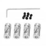 4 tk v&otilde;lli siduri mootori pistik rooli pikkus 23 mm OD 11 mm liigend 3*5mm