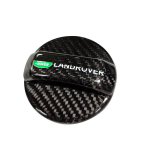 Carbon fiber fuel tank cover trim For Land Rover Range Rover Sport Evoque Freelander 2 Velar Discovery 4 5 Auto accessories With logo-New models must