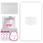 apgo Ultra Clear Protective Skin Sticker for the back compatible with Cubot Pocket 3, Wrap Film, Hydrogel Film, Flexible, Soft TPU with positioning la