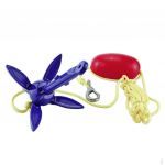 Alumiiniumist paadiankur purjekatele Anchor with Rope and Ball