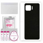 apgo Protective Skin Sticker for the back compatible with Motorola One 5G, Wrap Film, Foil, Vinyl - Pattern Matrix