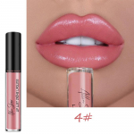 Allen shaw Creme Cream Lip Gloss Long Lasting Waterproof Non-stick Cup Lipstick 4#