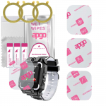 3x apgo Ultra-Clear Hybrid kaitseklaas, mis &uuml;hildub rakendusega LiveGo T10 kids 4g, painduv nanoklaas, suurep&auml;rane asendus karastatud klaasile, kriimustuskindlus