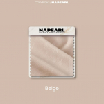 1 TK NAPEARL 70-80% valgust blokeeriv &uuml;hev&auml;rviline prantsuse hele luksuslik sametist valgust blokeerivad mugavad kardinad magamistoa elutoa kodukaunistuseks W100cm x L130cm beež