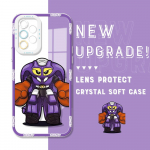 P&otilde;rutuskindel Joonisfilm Astronaut Kristall&uuml;mbris T&auml;ielik Katvus Kaamera Kaitse L&auml;bipaistev Pehme Telefoni&uuml;mbris Samsungile Samsung A02