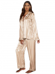 Jacquard broadband  Homewear Pajamas Women Cardigan Long-sleeved Summer Can Be Worn Outside S