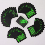 Veekindel PVC Pure Black Magic kasti pakitud plastikust m&auml;ngukaardid 54 tk kaardikomplekt tekipokker Klassikaline v&otilde;lutrikkide t&ouml;&ouml;riista lauam&auml;ng