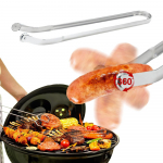 1 tk BBQ vorstitangid Grillklamber Mitmeotstarbelised k&uuml;psetusgrilltangid K&otilde;rget temperatuuri taluvad metallist vorsti keeramise tangid