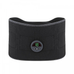 Smart Fitness Ab Belt Abs Stimulator Elektrooniline K&otilde;hulihaste Stimulaator Toniseeriv V&ouml;&ouml; Keha Salendav V&ouml;&ouml; Kaalulangus Mehed Naised must