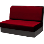 Velvet RV Dinette padjakatted Stretch matkaauto padjad kate pestav reisihaagise diivani katted burgundiapunane
