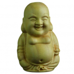 Mini V&auml;rvimata Buddha Kujud Puit Peen T&ouml;&ouml;tlus Munga Figuur Kodu Dekoratsioon 3