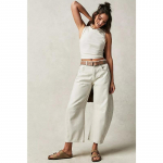 Mood lahtised naiste k&auml;rbitud teksad Uued vabaaja elegantsed naine Haren laia s&auml;&auml;rega teksap&uuml;ksid kevad-s&uuml;gis vabaaja naiste lihtsad teksap&uuml;ksid 1102 S valge