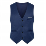 &Auml;ri Vest &Uuml;hev&auml;rvilised Vestid Jakk Meeste Mood Ametlik Peigmees Pulm Vestid Slim &Uuml;laosad Pluss Suurus XXXXL