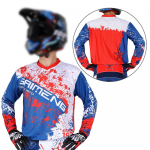 Motokrossi Jersey v&otilde;idus&otilde;it Maastikuratas MX Enduro MOTO Mootorratas Flexair riided laps poiss t&uuml;druk moto laps m&auml;gi Dirt Bike allam&auml;ge M-Jersey-kid