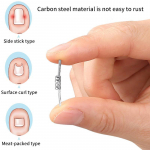 1 tk sissekasvanud varbak&uuml;&uuml;ne korrigeerimise t&ouml;&ouml;riist n&auml;htamatu sissekasvanud varba k&uuml;&uuml;nte elastne sirgendamine klambriga pedik&uuml;&uuml;ri t&ouml;&ouml;riist
