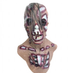 Peakatete mask hirmutav Halloweeni mask Realistlik lateksmask t&auml;ismask Cosplay rekvisiidid t&auml;iskasvanutele One Size