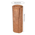 Taimse kiu rull Looduslik roomajate vaipmatt Roomajate voodipesutarbed isolatsioon lillepotikorv kookosp&auml;hkli vooder Coco 100cmx40cm