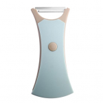 2-&uuml;hes puu- ja k&ouml;&ouml;giviljakoorija roostevabast terasest teraga p&ouml;&ouml;rlev hoiustamisdisain riiv Ergonoomilise k&auml;epidemega k&ouml;&ouml;git&ouml;&ouml;riist toidukartuli porgandikoorija jaoks