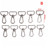 10 tk Kottide Rihm Metallist Karabiinid K&auml;ekoti V&otilde;tmehoidja Konks Ise Tehtav Tarvik