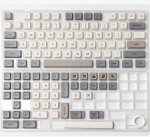 XDA Profile 120 PBT klahvikork DYE-SUB isikup&auml;rastatud minimalistlik valge hall inglise jaapani klahvikork mehaanilise klaviatuuri MX-l&uuml;liti jaoks Pack by plastic bag