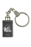 Romagna Water Dog - Crystal key ring with dog photo, illuminated key ring, unique gift by Art-Dog brand puhas