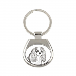 Cavalier King Charles Spaniel - keychain with a dog, keychain with a print, personalized pendant from the Art-Dog brand