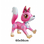 Suured p&uuml;stised loomafoolium&otilde;hupallid lastele, t&uuml;drukutele, s&uuml;nnip&auml;evapeo kaunistamiseks Elevandirebase looma&otilde;hupallid, beebidu&scaron;&scaron;id Fox-Orange