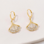 Opaalist h&otilde;lmikpuu lehtedest k&otilde;rvar&otilde;ngad naiste kerged luksuslikud ni&scaron;i uued hiina antiiksed sanshengi aprikoosik&otilde;rvar&otilde;ngad