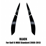 VW Volkswagen Accessories Golf 6 MK6 Standard 2008-2013 Tagatulede Tagatulelaterna valguse Silmalaugude Kulmukatte trimm