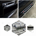 Reguleeritav s&uuml;sinikkiust numbriga v&otilde;idus&otilde;iduautode numbrim&auml;rgi raamihoidja universaalne must